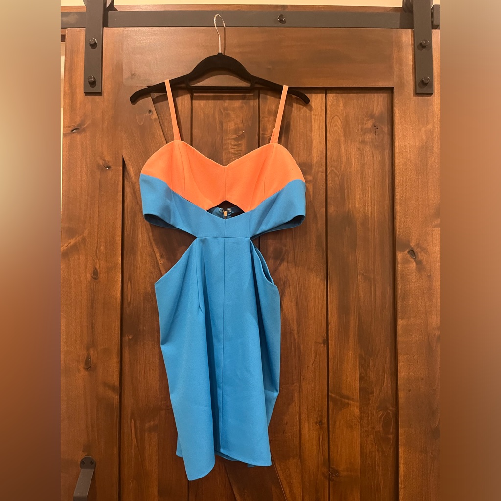 Cut Out Side Mini Dress